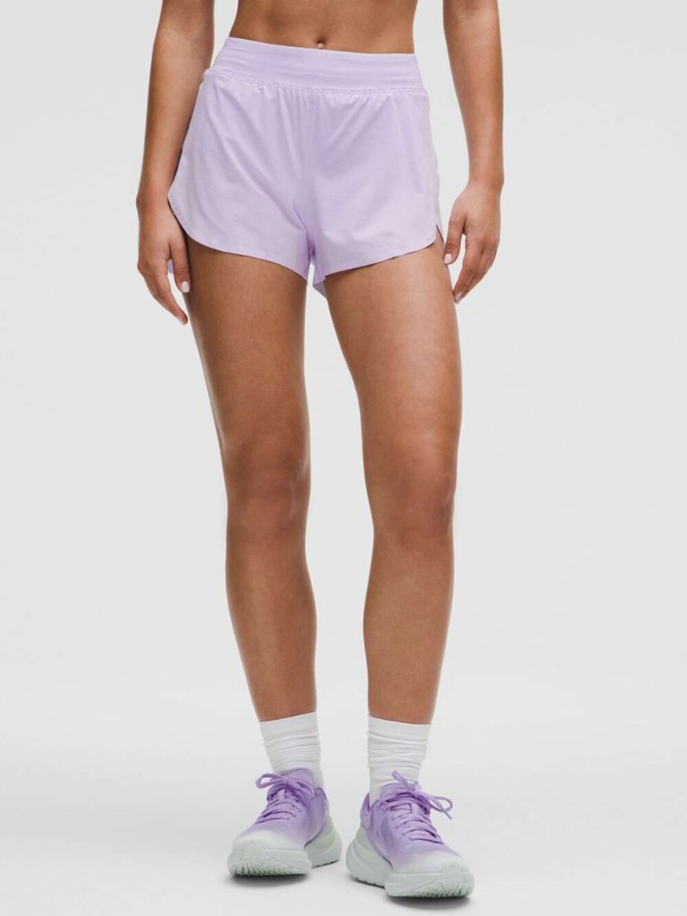 LULULEMON Fast & Free High-Rise Classic-Fit Split Short Size XS — 3" inseam